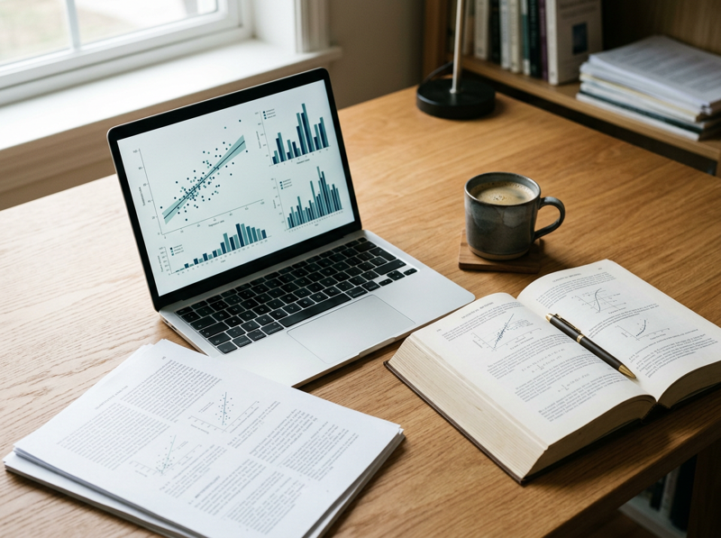 Akademik çalışma ve istatistiksel değerlendirme ortamı